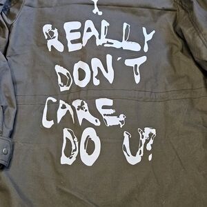 NWOT - Women's Olive Hooded Trench Coat ☆ Dubbed THE MELANIA COAT ☆